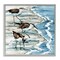 Stupell Industries Rockhampton Sandpipers Beach Ripples Framed Giclee Art